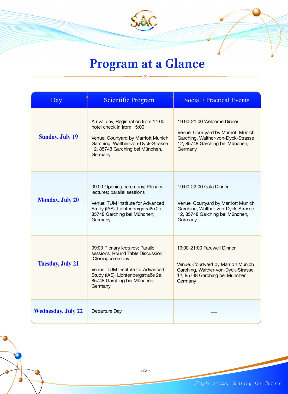 Program Glance